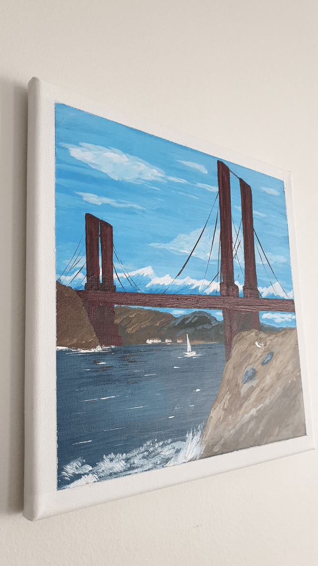 «Le Pont Abandonné» [The Abandoned Bridge] (vendu/sold)