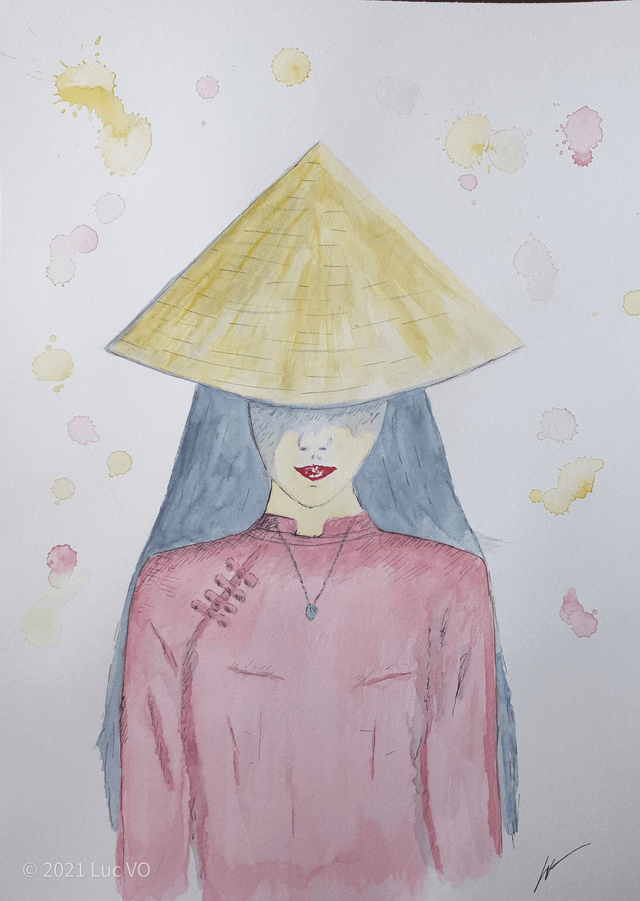 "La Mystérieuse de Saigon" [Mysterious Lady of Saigon]