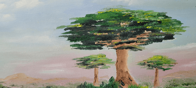 Aminata, la Laveuse du Marigot  (Vendu/Sold)