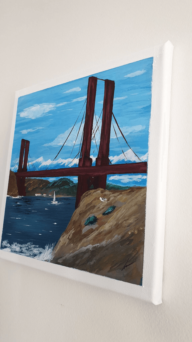 «Le Pont Abandonné» [The Abandoned Bridge] (vendu/sold)