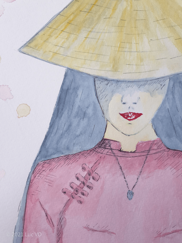 "La Mystérieuse de Saigon" [Mysterious Lady of Saigon]